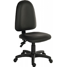 Ergo Twin 2 Lever Faux Leather Operator Chairs