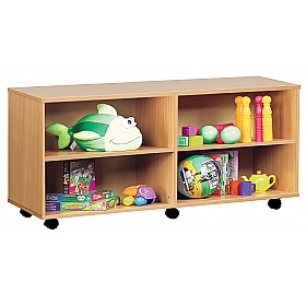 Open Shelf Unit with 4 Compartments
