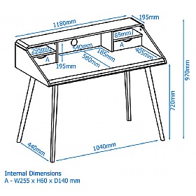 Yeovil Home Office Desk