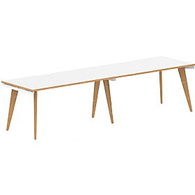 Oslo Scandi Single Row Rectangular Bench Desks