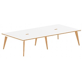 Oslo Scandi Rectangular Back to Back Bench Desks