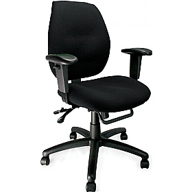 Severn Medium Back Fabric Synchronous Office Chair