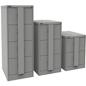 Silverline Kontrax Secure Metal Filing Cabinets