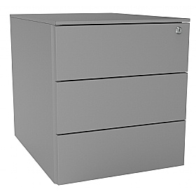 Silverline Under Desk Personal Metal Pedestals