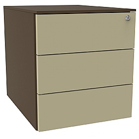 Silverline Under Desk Personal Metal Pedestals