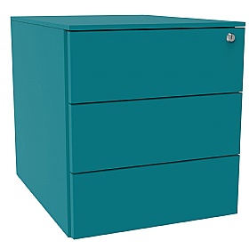 Silverline Under Desk Personal Metal Pedestals