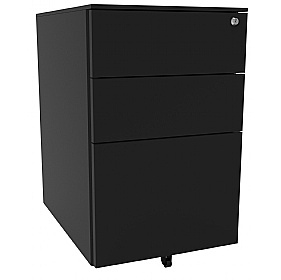 Silverline Desk High Metal Pedestals