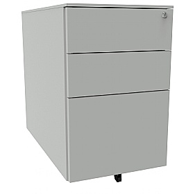 Silverline Desk High Metal Pedestals