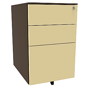 Silverline Desk High Metal Pedestals