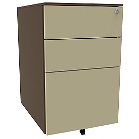 Silverline Desk High Metal Pedestals