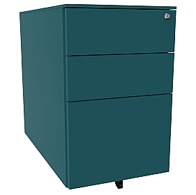 Silverline Desk High Metal Pedestals