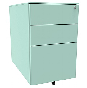 Silverline Desk High Metal Pedestals