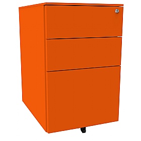 Silverline Desk High Metal Pedestals