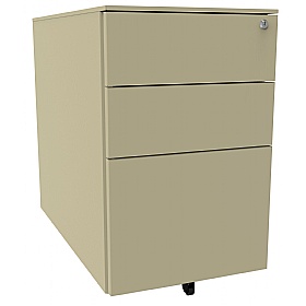 Silverline Desk High Metal Pedestals