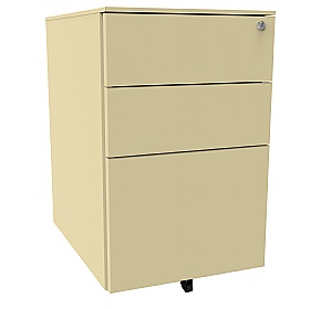 Silverline Desk High Metal Pedestals