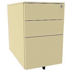 Silverline Desk High Metal Pedestals