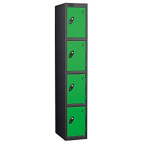 Atom Antibacterial Lockers With Black Carcass
