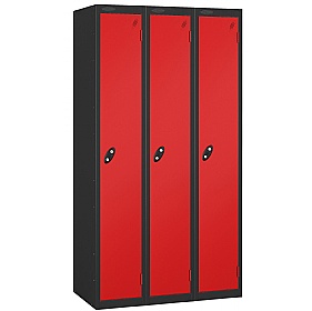 Atom Antibacterial Lockers With Black Carcass