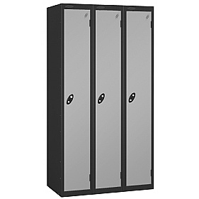 Atom Antibacterial Lockers With Black Carcass