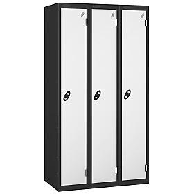 Atom Antibacterial Lockers With Black Carcass