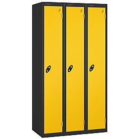 Atom Antibacterial Lockers With Black Carcass