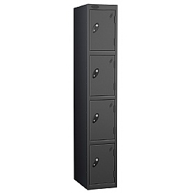 Atom Antibacterial Lockers With Black Carcass