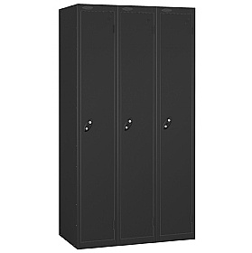 Atom Antibacterial Lockers With Black Carcass