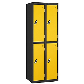 Atom Antibacterial Lockers With Black Carcass