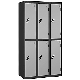 Atom Antibacterial Lockers With Black Carcass