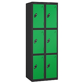 Atom Antibacterial Lockers With Black Carcass