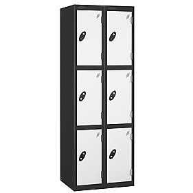 Atom Antibacterial Lockers With Black Carcass