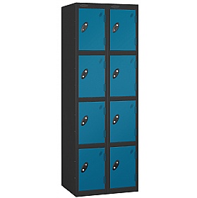 Atom Antibacterial Lockers With Black Carcass