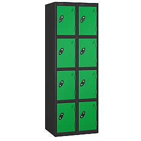 Atom Antibacterial Lockers With Black Carcass