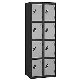 Atom Antibacterial Lockers With Black Carcass