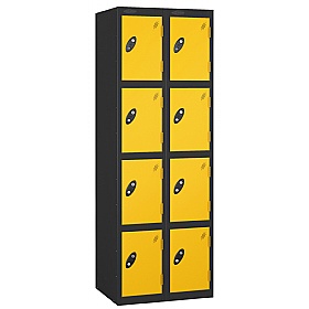 Atom Antibacterial Lockers With Black Carcass