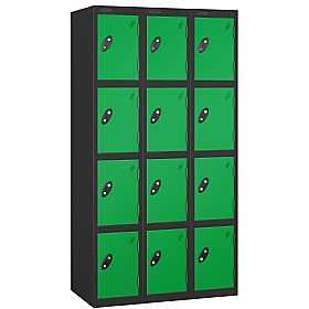 Atom Antibacterial Lockers With Black Carcass