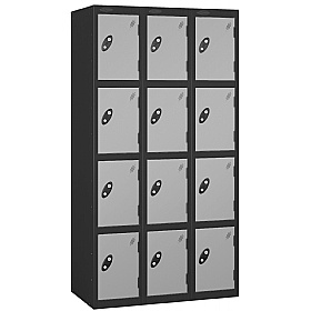 Atom Antibacterial Lockers With Black Carcass