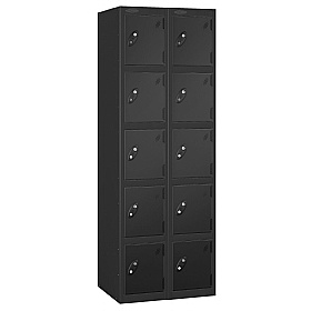 Atom Antibacterial Lockers With Black Carcass