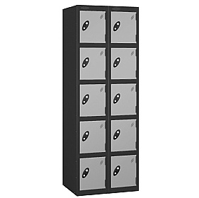 Atom Antibacterial Lockers With Black Carcass