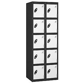 Atom Antibacterial Lockers With Black Carcass