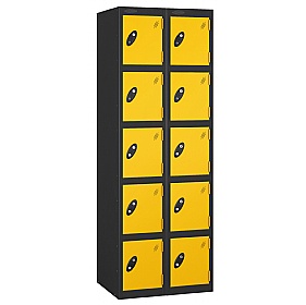 Atom Antibacterial Lockers With Black Carcass