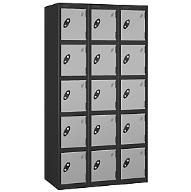 Atom Antibacterial Lockers With Black Carcass
