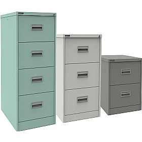 Silverline Midi Metal Filing Cabinets