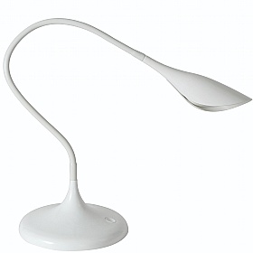 Arum White LED Desk Lamp - Office Furniture
