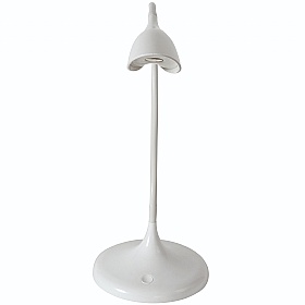 Arum White LED Desk Lamp - Office Furniture