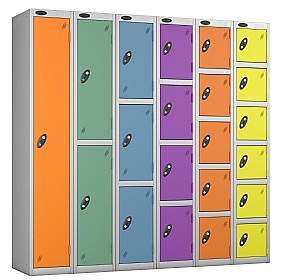Equinox Silver Antibacterial Probe Lockers