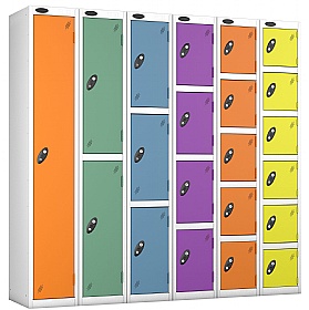 Equinox White Antibacterial Probe Lockers