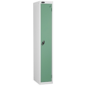 Equinox White Antibacterial Lockers - Hasp & Stapl