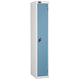 Equinox White Antibacterial Lockers - Hasp & Stapl