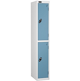 Equinox White Antibacterial Lockers - Hasp & Stapl